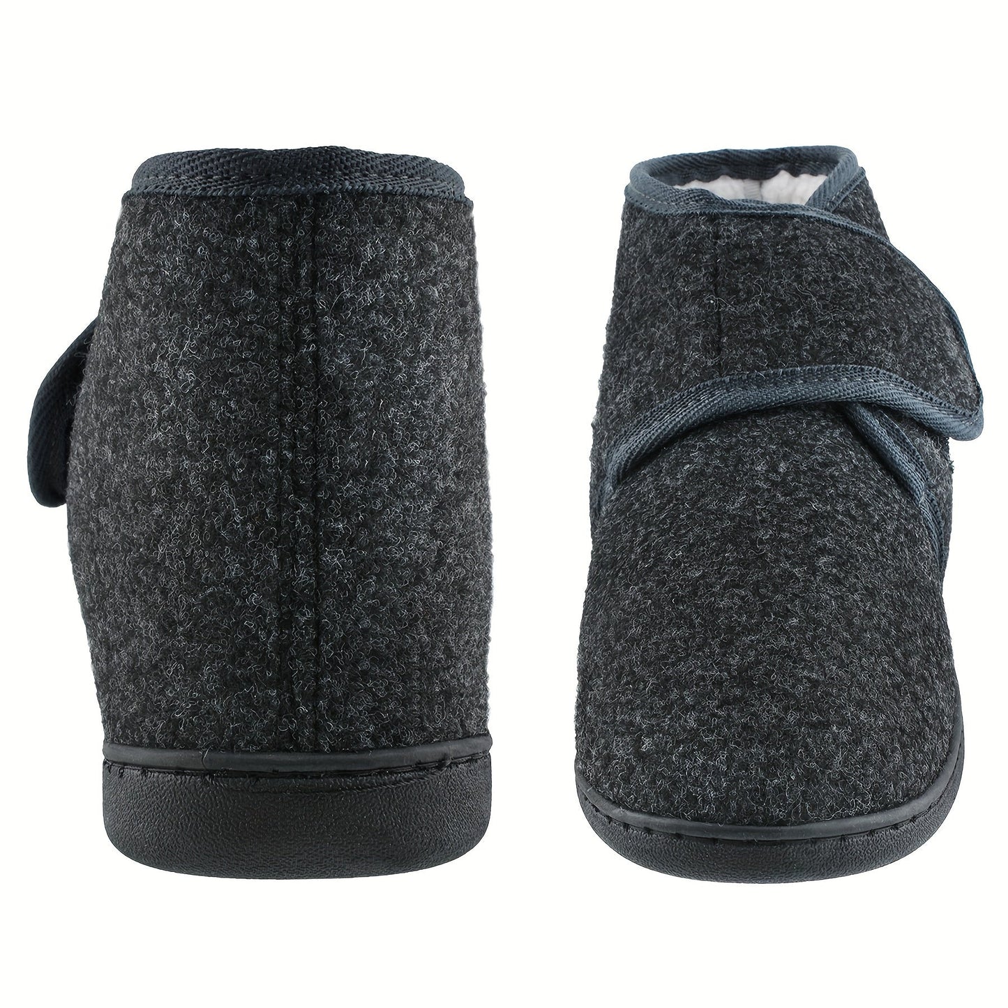 Men’s Comfy Slippers with Adjustable Velcro Strap