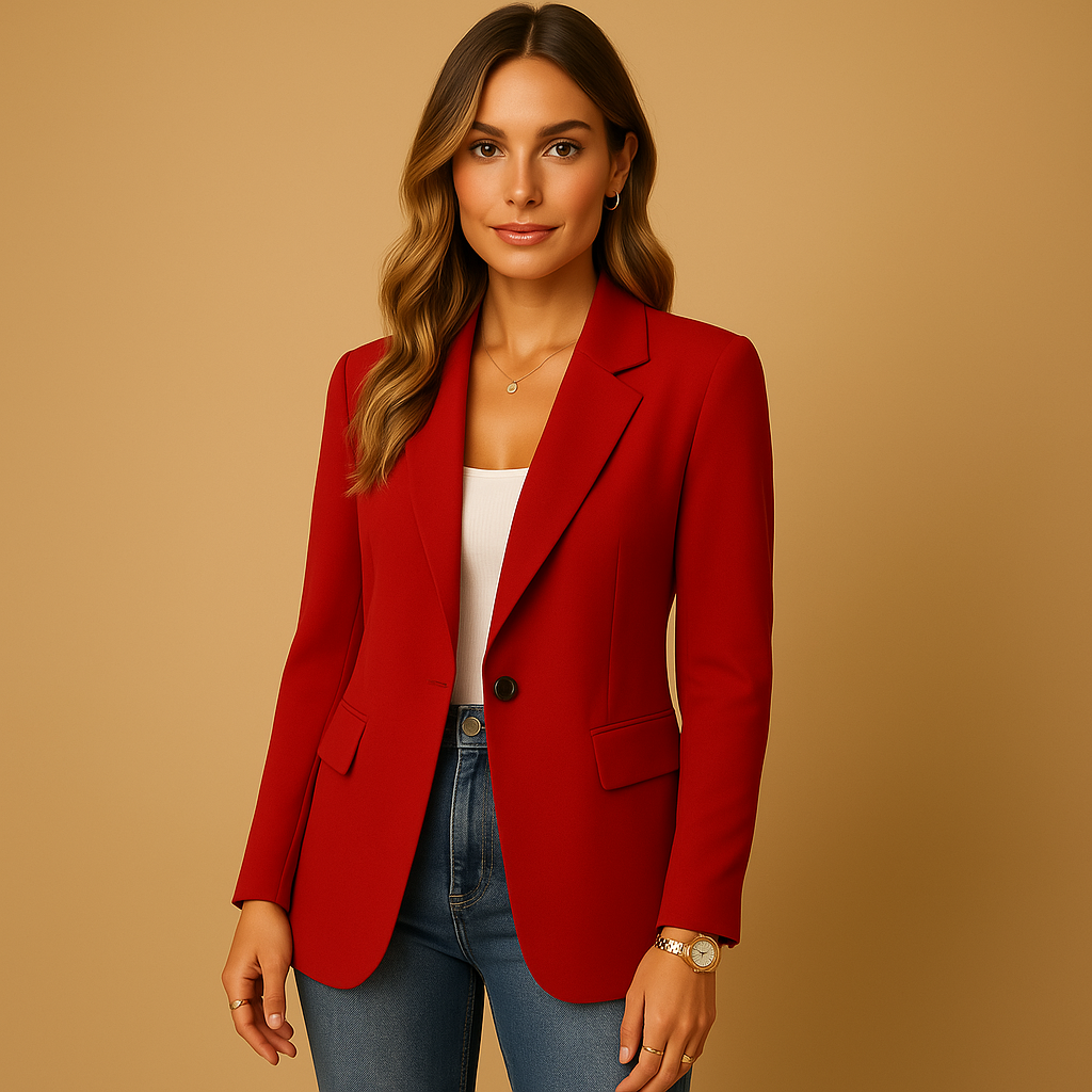 Elegant Women’s Fitted Blazer – Comfortable Tailored Fit