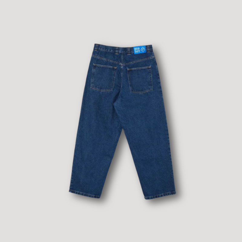 Men's Baggy Denim Jeans – Relaxed Fit, Urban Street Style