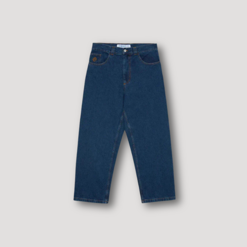 Men's Baggy Denim Jeans – Relaxed Fit, Urban Street Style