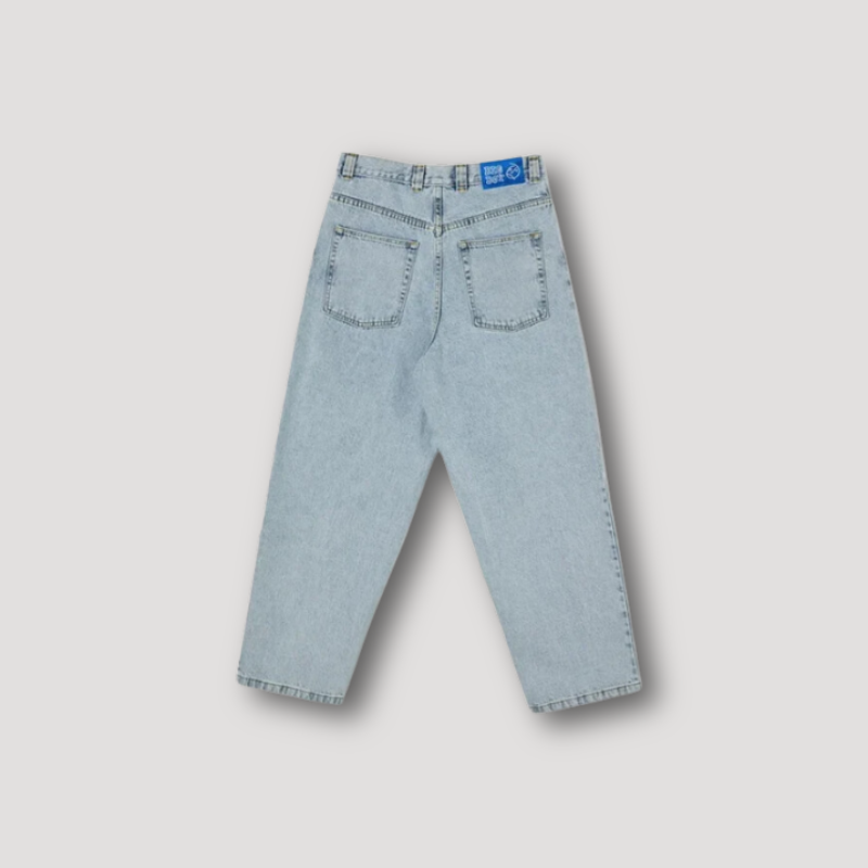 Men's Baggy Denim Jeans – Relaxed Fit, Urban Street Style