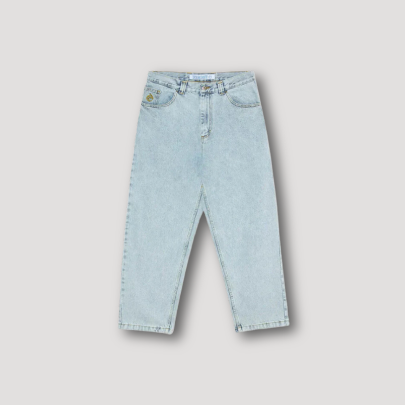 Men's Baggy Denim Jeans – Relaxed Fit, Urban Street Style