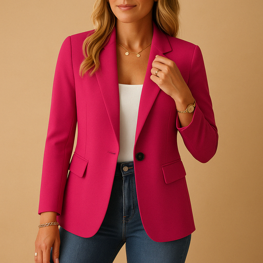 Elegant Women’s Fitted Blazer – Comfortable Tailored Fit